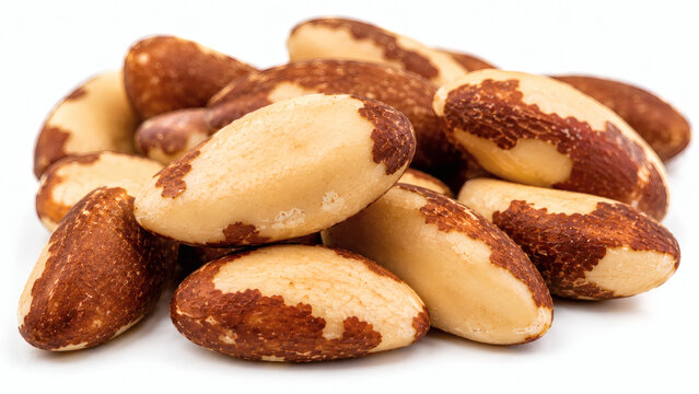 Close Up Brazil Nuts Texture