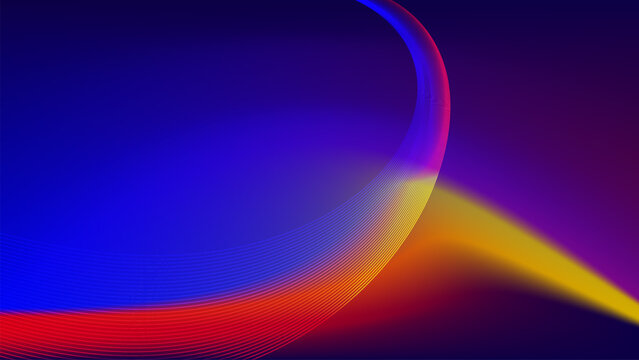 abstract blue background with waves