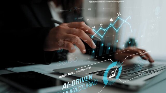 AI-driven manufacturing boosts industrial automation through IoT, cloud, and data analytics. Manufacturing process and factory output are optimized with smart feedback and AI. Marrow