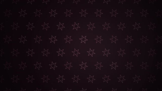 Arabesque tessellation, obsidian silver arabesque geometric animation, dark luxury Islamic pattern