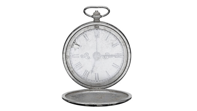 3d rendering pocket watch