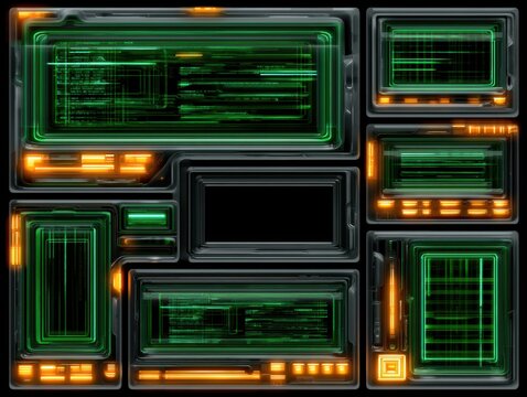 Retro Style App Interface Design