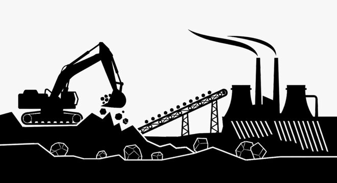 excavator loader excavator and truck