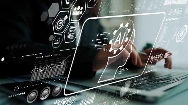 Human Interaction with Artificial Intelligence Technology in Modern Workplace Environment. Asymptotic smart data analytic.