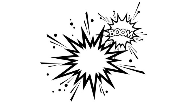 comic explosion boom