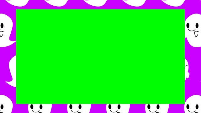 Frame animation with a ghost pattern