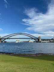 Naklejka premium sydney harbour bridge