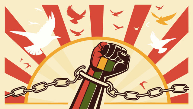 Juneteenth holiday recognizing freedom, resilience, and African American cultural legacy.