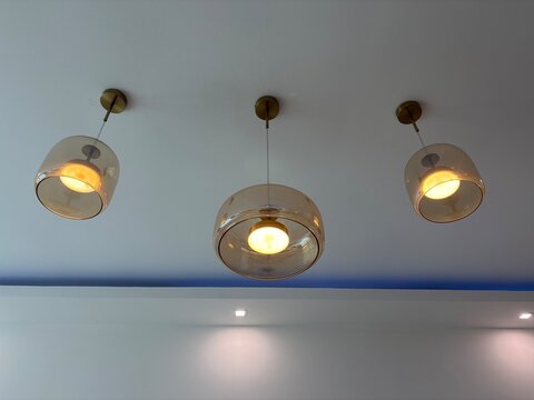 chandelier on the wall