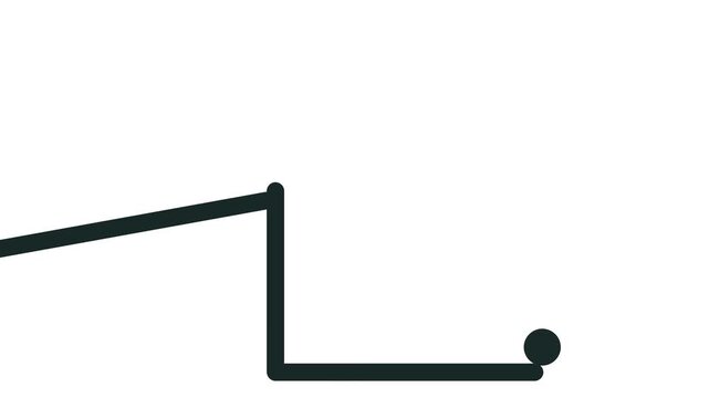 A schematic representation of a robotic limb or manipulator arm that manipulates a ball by folding and unfolding it.