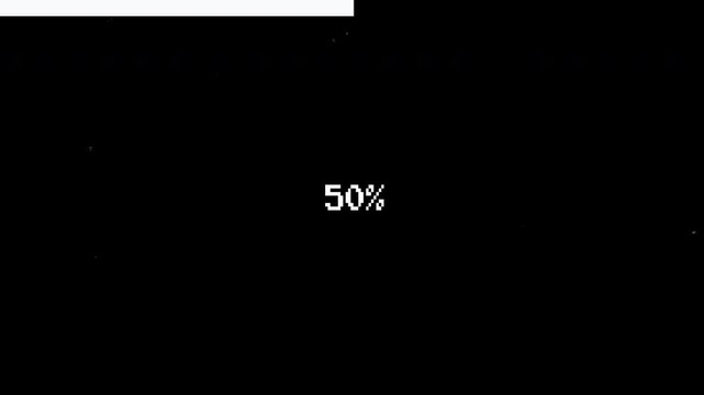 loading 8 bit retro 4k