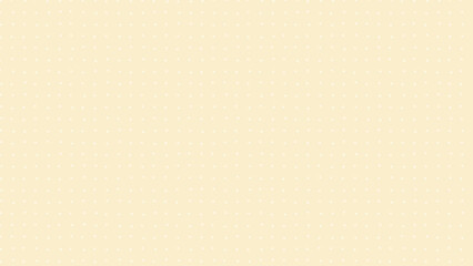 Minimalist light cream background featuring subtle white polka dots. © Lucky