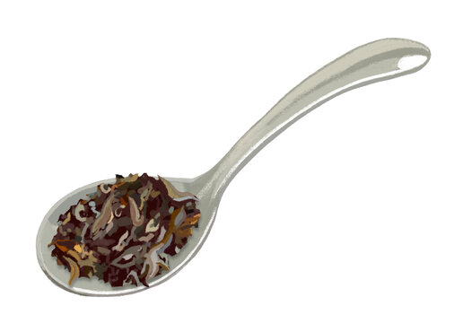 紅茶の茶葉（スプーン付き）