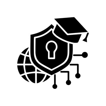 Secure Global E-Learning Icon