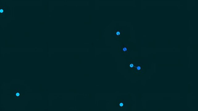 Abstract Network Connection Background Loop