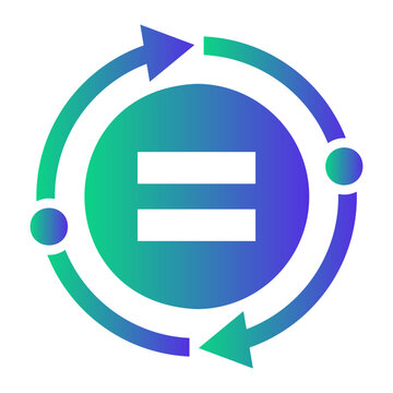 license Gradient icon