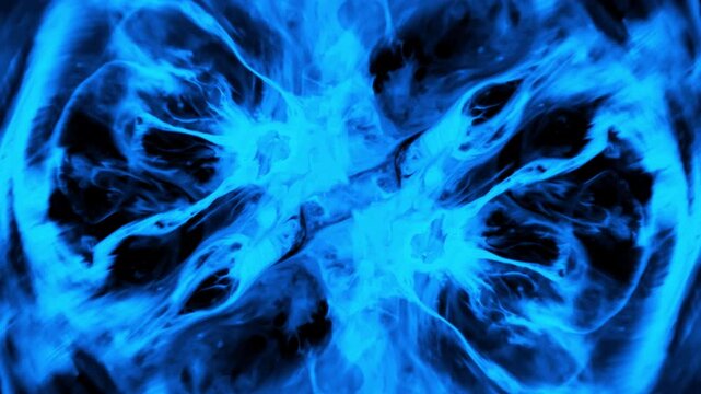 blue energy morphing and changing forms abstract art background morphing reveal artistic grunge color cloud flow texture overlay spread effect particles motion intro