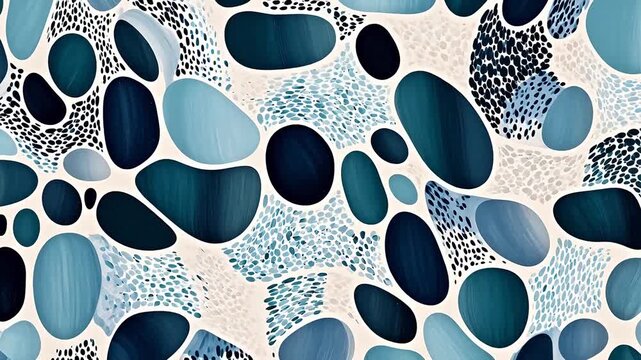 Digital retro teal blue texture abstract geometric pattern background