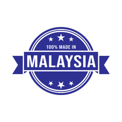 Obraz premium 100% Made In Malaysia Rubber Stamp design templates simple and modern
