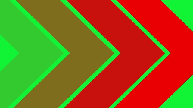 Dynamic chevron arrow pattern background, seamless looping motion for modern presentations and digital signage