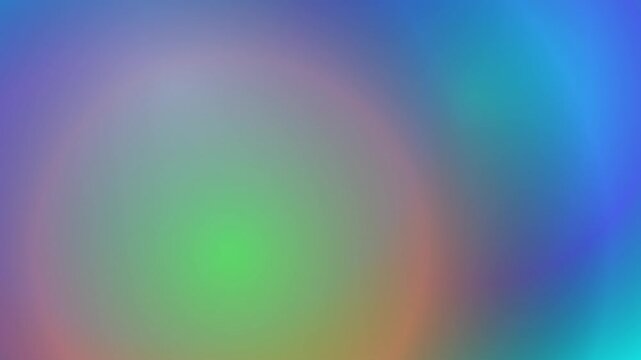 Abstract soft glowing vibrant multi color gradient background video