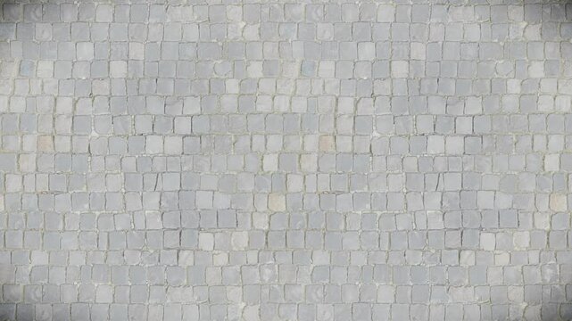 Gray Paving Stones Seamless Loop Texture Background