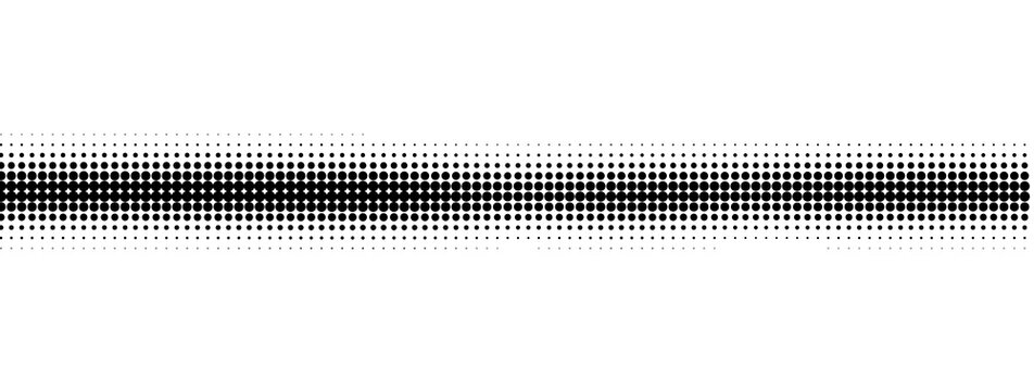 Minimalist Monochrome Halftone Gradient Vector Background
