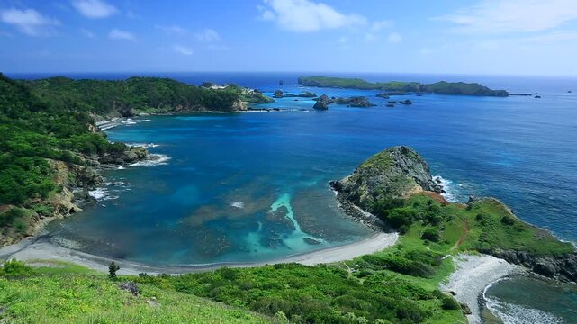 中山峠からブタ海岸