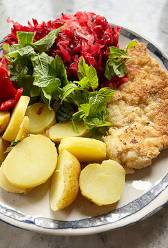 Healthy eating diet. Harvard plate