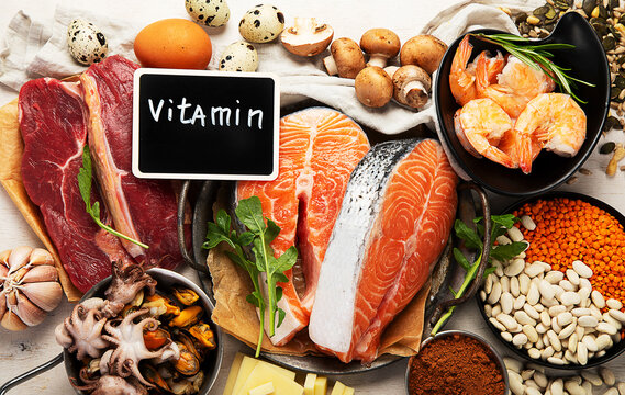 Composition with food products rich in zinc