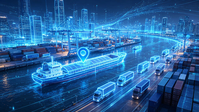 Digital Logistics and Smart Port Management System