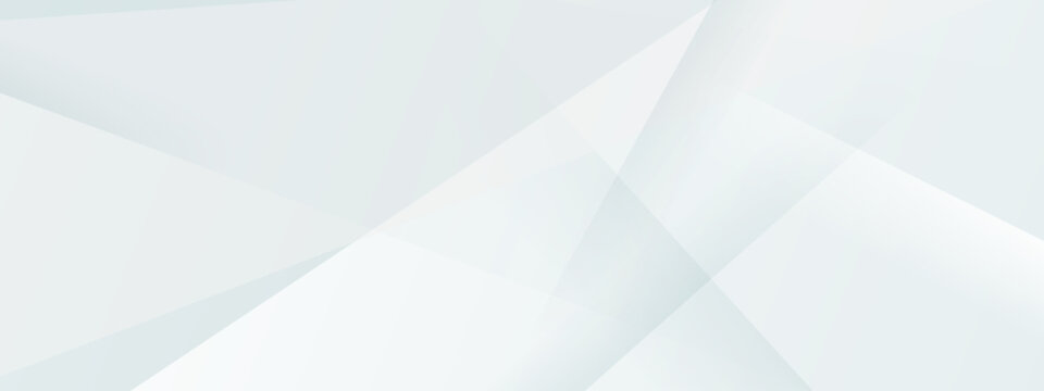 Abstract White Minimal Background Design with Soft Geometric Shapes, Ideal for Poster, Web Template, Banner, and Presentation