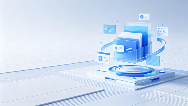 Digital Data Storage and Management System Interface
