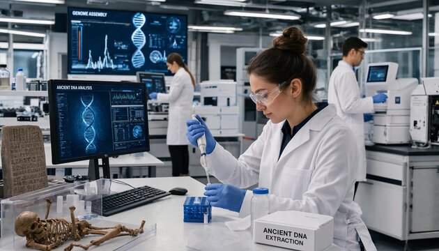 Ancient DNA research
