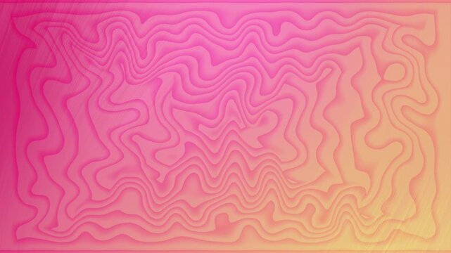 Yellow and Pink Gradient Wallpaper with Artistic Curved Texture and Soft Modern Background