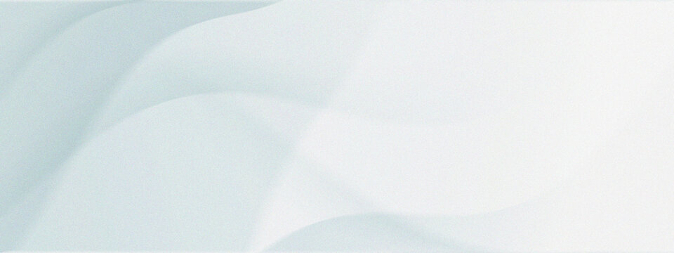 White Minimal Background Design with Soft Geometric Shapes, Ideal for Poster, Web Template, Banner. with Film Grain.