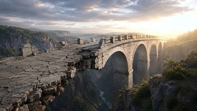 broken bridge failure resilience chasm