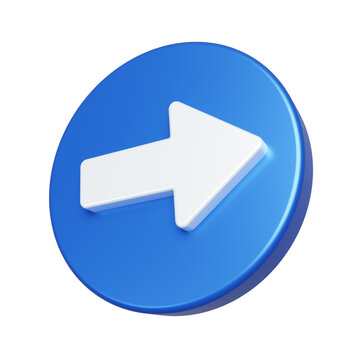 Right Arrow Icon for Navigation and User Interface