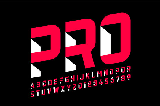 Modern Stylish Shadow PRO Font | Bold 3D Typeface Design

