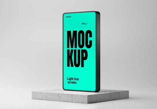 Light Box Mockup