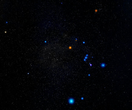 Potret Orion Constelation