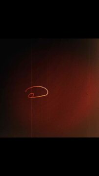 Flickering Retro 8mm Frame with Warm Light Leaks. Real Vintage 8mm Film Blinking Frame with Light Leaks and Scratches for Retro Aesthetic Video Overlays 4k video