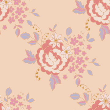 Sweet Pastel Cottagecore Blossom Print
