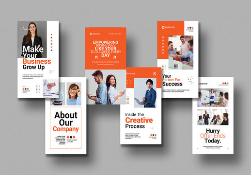 Business Social Media Story Template Set