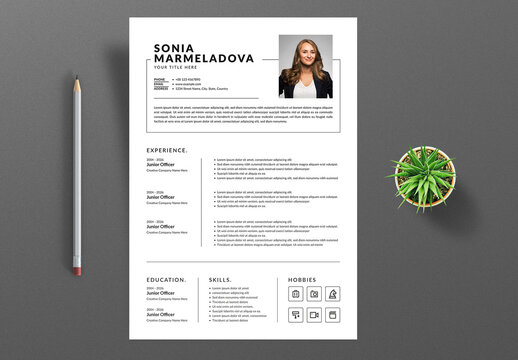Clean Resume Layout