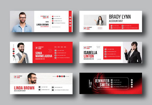 Email Signature Layout