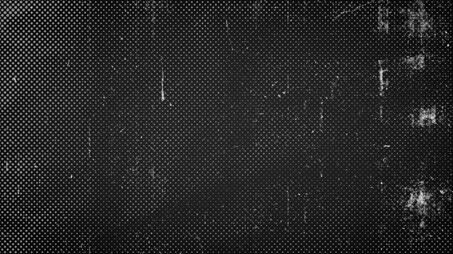Vintage CMYK Printer Texture Overlay with Ink Misregistration, Print Noise and Retro Distressed Effect 4K