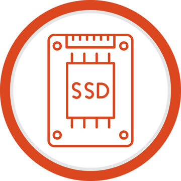 Ssd Vector Icon