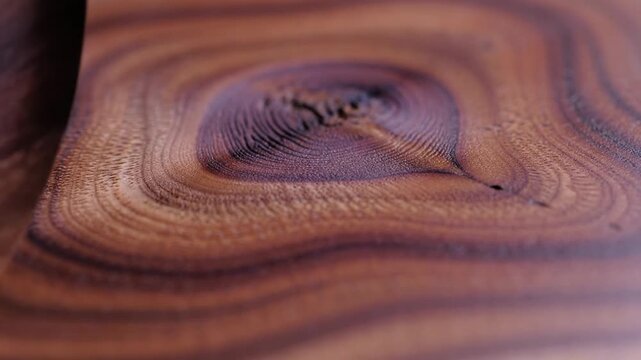 Close up of wood grain texture with knot detail