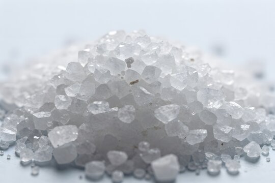 Crystalline salt texture macro close-up detail
